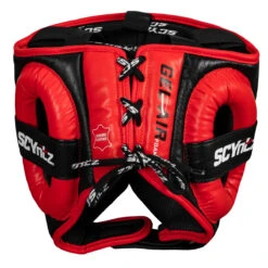 SCYntz Leather Headgear -Titleboxing Shop scyhg bk rd 4 1