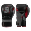 SCYntz Leather Training Gloves -Titleboxing Shop scytg bk gr 01