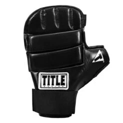 TITLE Boxing Leather Super Speed Bag Gloves 11 TITLE Boxing Leather Super Speed Bag Gloves -Titleboxing Shop sglv3 bk 03