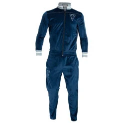 TITLE "Boxing Ain't Easy" Velour Warm Up -Titleboxing Shop tb166 nv bk wh 1