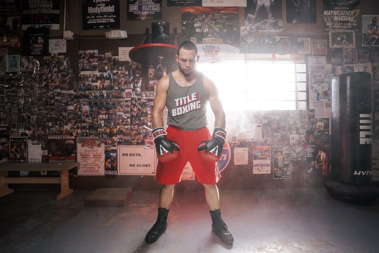 TITLE Boxing Vintage Block Logo Tank 4 TITLE Boxing Vintage Block Logo Tank - Image 2