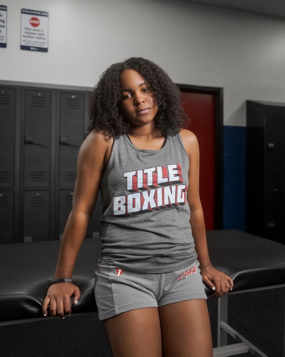 TITLE Boxing Vintage Block Logo Tank 6 TITLE Boxing Vintage Block Logo Tank - Image 4