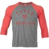 TITLE Boxing Club Classic Baseball Tee 2 TITLE Boxing Club Classic Baseball Tee -Titleboxing Shop tbct198 gr rd 1 1