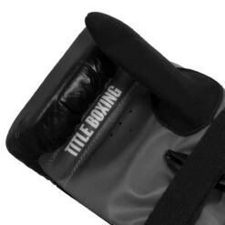 TITLE Boxing Pro Leather Bag Gloves 3.0 -Titleboxing Shop tbg3 bk gr 05