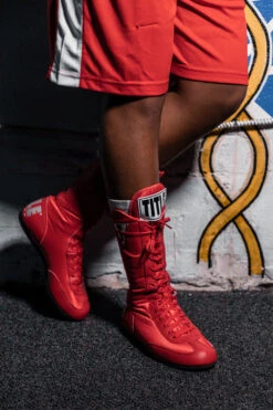 TITLE Boxing Speed-Flex Encore High-Top Shoes -Titleboxing Shop tbs 2 rd