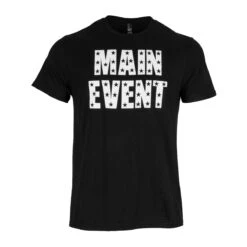 TITLE Boxing Main Event Tee 12 TITLE Boxing Main Event Tee -Titleboxing Shop tbts199 bk 1