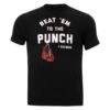 TITLE Boxing Beat Em To The Punch Tee -Titleboxing Shop tbts204 bk 1 1