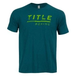 TITLE Boxing Striped Wordmark Tee 12 TITLE Boxing Striped Wordmark Tee -Titleboxing Shop tbts216 bl 1 1