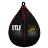 TITLE Boxing Gyro Balanced Leather Speed Bag -Titleboxing Shop tesbc bk 1 1