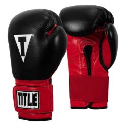 TITLE Boxing Infused Foam Youth Training/Sparring Gloves -Titleboxing Shop tifysg rd bk 02