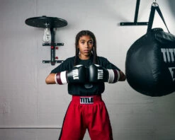 TITLE Boxing Immortal Training Gloves -Titleboxing Shop titg mr wh bk 4 1