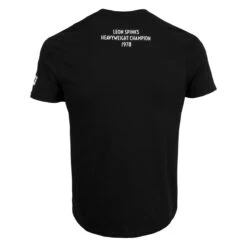 TITLE Boxing Legacy Leon Spinks Heavyweight Champ Tee -Titleboxing Shop tlgcy148 bk 2