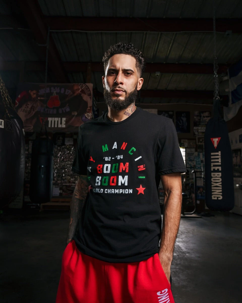 TITLE Boxing Legacy Ray "Boom Boom" Mancini Champion Tee 4 TITLE Boxing Legacy Ray "Boom Boom" Mancini Champion Tee - Image 2