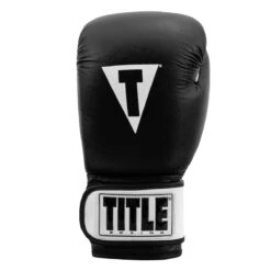 TITLE Premier Leather Super Bag Gloves 2.0 -Titleboxing Shop tsbg2 bk wh 003 1 1