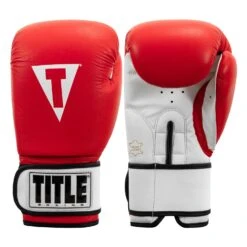 TITLE Premier Leather Super Bag Gloves 2.0 -Titleboxing Shop tsbg2 rd wh 001 1 1