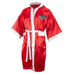 TITLE Boxing Full Length Robe -Titleboxing Shop tsrfl rd wh 01 1 6