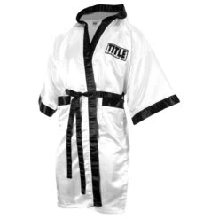 TITLE Boxing Full Length Robe -Titleboxing Shop tsrfl wh bk 01 6