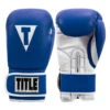TITLE Boxing Pro Style Leather Training Gloves 3.0 -Titleboxing Shop tvvtg3 bl wh 001