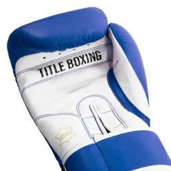 TITLE Boxing Pro Style Leather Training Gloves 3.0 -Titleboxing Shop tvvtg3 bl wh 005
