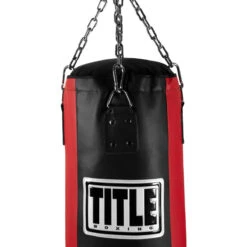 TITLE Boxing Synthetic Leather Heavy Bag (Unfilled) 14 TITLE Boxing Synthetic Leather Heavy Bag (Unfilled) -Titleboxing Shop uftshb bk rd 3