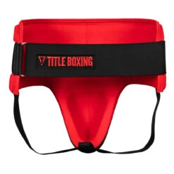 Viper By TITLE Boxing Defense Groin Protector -Titleboxing Shop vdfgp rd bk 3 1