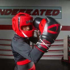Viper By TITLE Boxing Full Face Headgear 10 Viper By TITLE Boxing Full Face Headgear -Titleboxing Shop vffhg rd bk 1 1