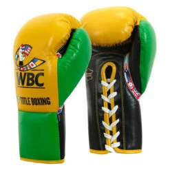 WBC By TITLE Boxing Jose Sulaiman Leather Gloves -Titleboxing Shop wbcjsg gd bk 02