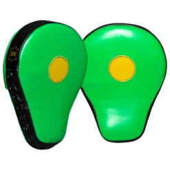 WBC By TITLE Boxing Focus Mitts -Titleboxing Shop wbcpm gn bk 3