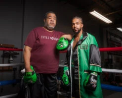 WBC By TITLE Boxing Focus Mitts -Titleboxing Shop wbcpm gr bl 1