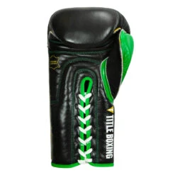 WBC By TITLE Boxing Sparring Gloves -Titleboxing Shop wbcsg bk gn 04