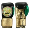 WBC By TITLE Boxing Green Belt Bag Gloves -Titleboxing Shop wgbbg bk gd gn 1 2