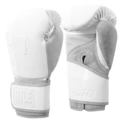 TITLE White Boxing Training Gloves -Titleboxing Shop whottg 02