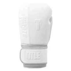 TITLE White Boxing Training Gloves -Titleboxing Shop whottg 03