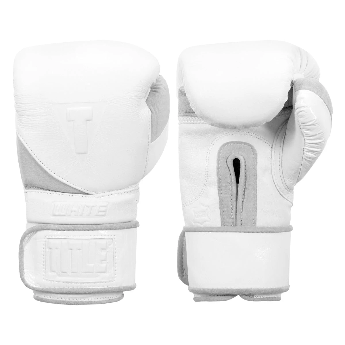 TITLE White Boxing Training Gloves 2.0 3 TITLE White Boxing Training Gloves 2.0