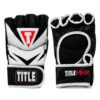 TITLE MMA Command Pro Fight Gloves -Titleboxing Shop xmcpfg bk wh 001