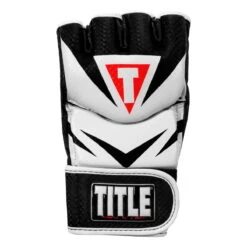 TITLE MMA Command Pro Fight Gloves 22 TITLE MMA Command Pro Fight Gloves -Titleboxing Shop xmcpfg bk wh 003