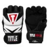 TITLE MMA Command Training Gloves -Titleboxing Shop xmctg bk wh 001