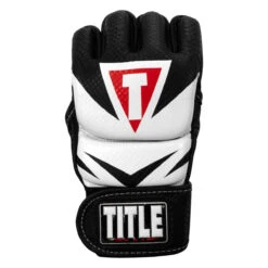 TITLE MMA Command Training Gloves 14 TITLE MMA Command Training Gloves -Titleboxing Shop xmctg bk wh 003