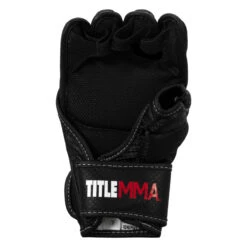 TITLE MMA Command Training Gloves 15 TITLE MMA Command Training Gloves -Titleboxing Shop xmctg bk wh 004