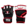 TITLE MMA Conflict Pro Fight Gloves -Titleboxing Shop xmfg bk wh rd 01