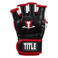 TITLE MMA Conflict Pro Fight Gloves 11 TITLE MMA Conflict Pro Fight Gloves -Titleboxing Shop xmfg bk wh rd 03