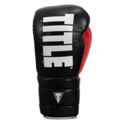 TITLE Boxing Leather Enforcer Pro Sparring Gloves -Titleboxing Shop xrvcsg bk sv 03
