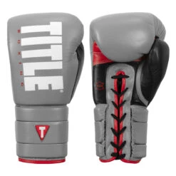 TITLE Boxing Leather Enforcer Pro Sparring Gloves -Titleboxing Shop xrvcsg sv bk 01