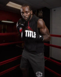 TITLE Boxing Leather Enforcer Pro Sparring Gloves -Titleboxing Shop xrvcsg bk