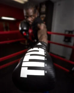 TITLE Boxing Leather Enforcer Pro Sparring Gloves -Titleboxing Shop xrvcsg bk 2