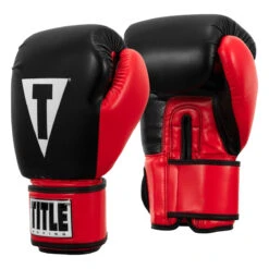 TITLE Boxing Pro Style Heavy Bag Gloves 11 TITLE Boxing Pro Style Heavy Bag Gloves -Titleboxing Shop xtsg bk rd 002