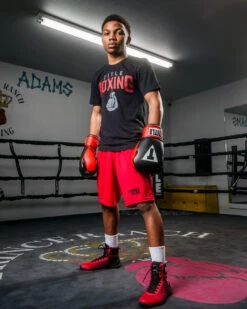 TITLE Boxing Pro Style Heavy Bag Gloves 15 TITLE Boxing Pro Style Heavy Bag Gloves -Titleboxing Shop xtsg bk rd 2