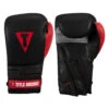 TITLE Boxing Z-FLY Bag Gloves -Titleboxing Shop zflybg bk rd 1 1