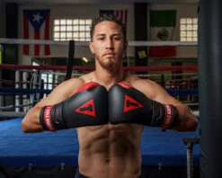 TITLE Boxing Z-FLY Bag Gloves -Titleboxing Shop zflybg bk rd 1 1