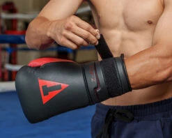 TITLE Boxing Z-FLY Bag Gloves -Titleboxing Shop zflybg bk rd 4 1